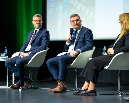 Maciej Mróz, Zdzisław Muras, Agnieszka Okońska fot. Andrzej Opyrchał